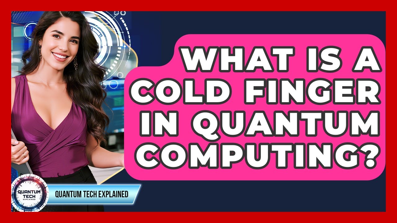 Cold Finger in Quantum Computing: How It Keeps Qubits Cold ❄️