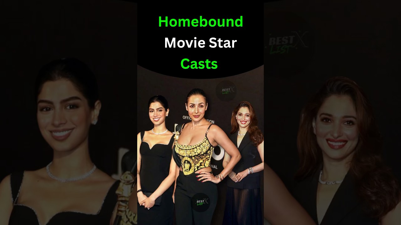 Homebound Movie Cast Revealed 🎬 (2025)