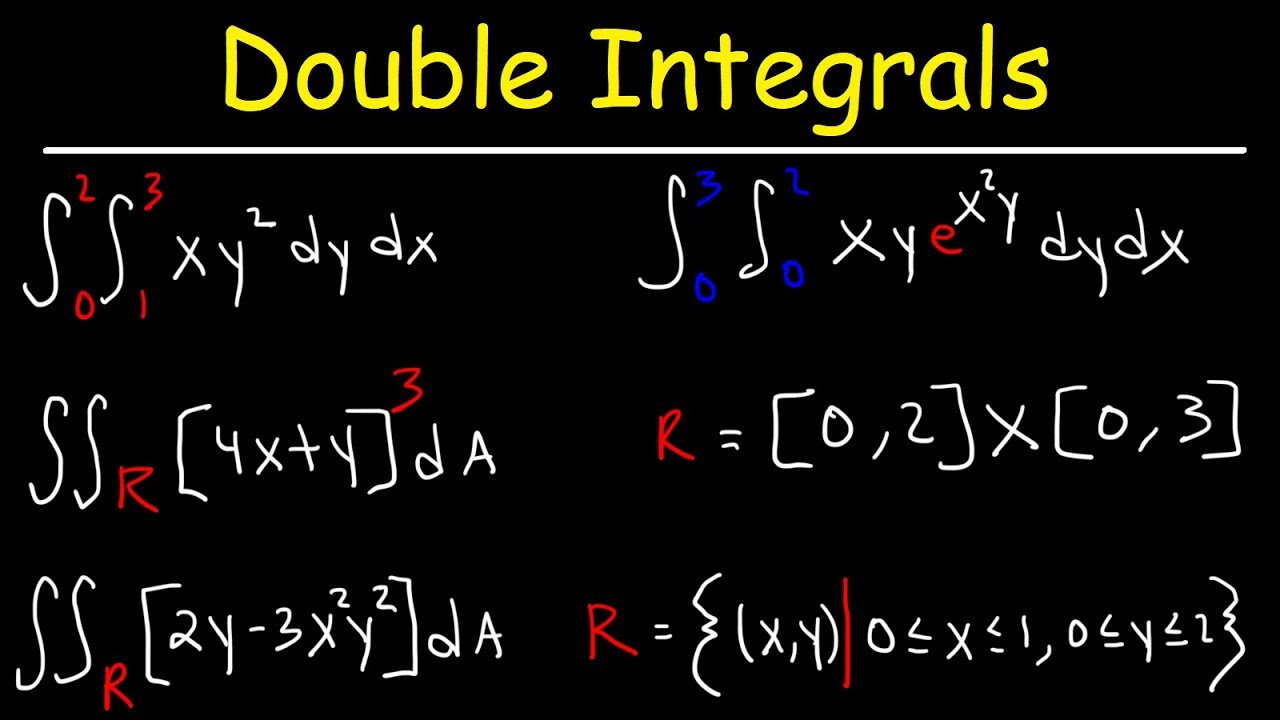 Understanding Double Integrals in Calculus 3