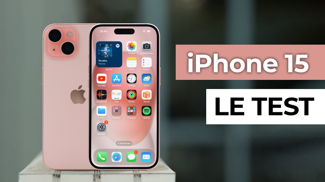 TEST iPhone 15 : une vrai réussite !