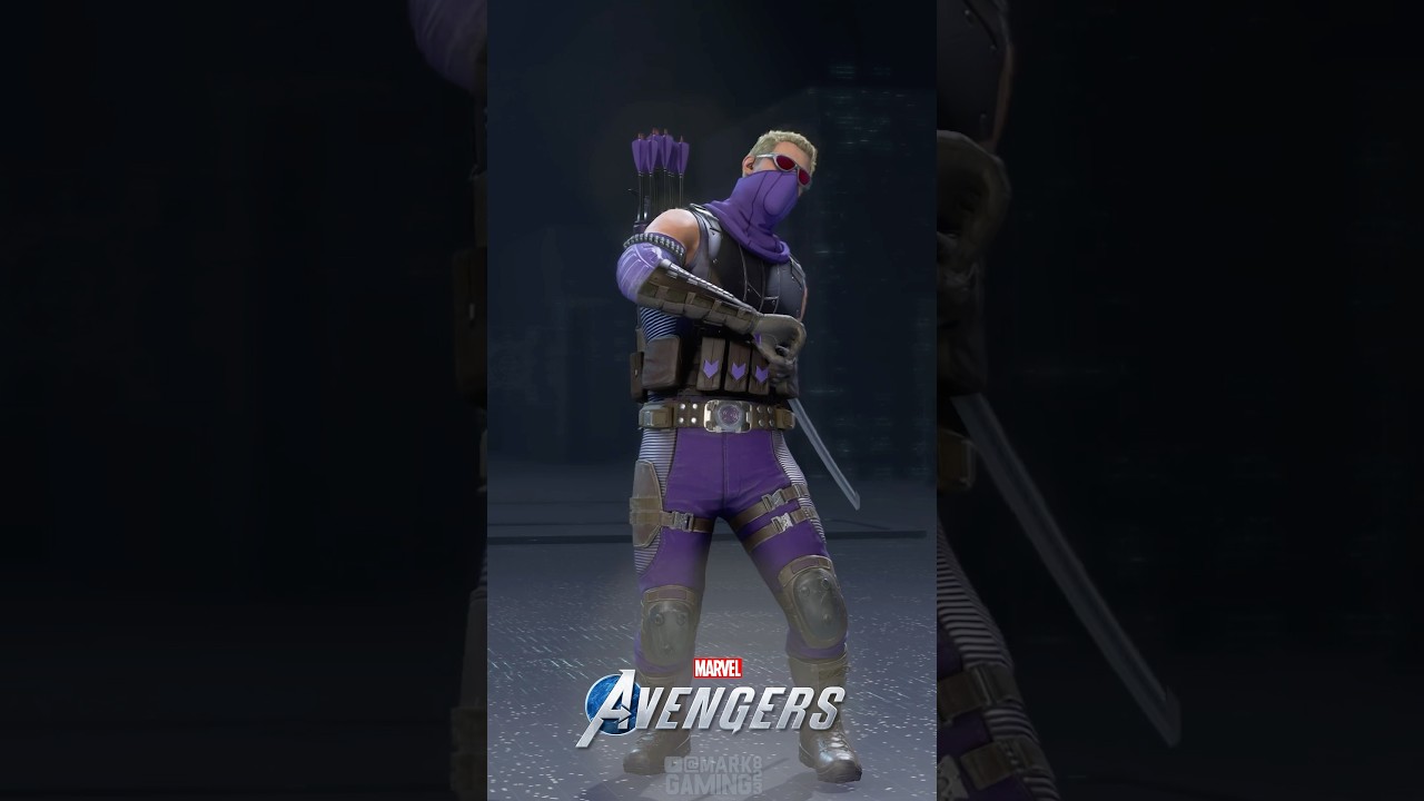 Marvel Rivals vs Avengers Hawkeye Skins Comparison