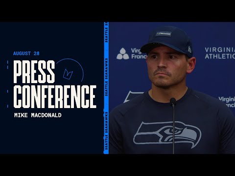 Mike Macdonald: "We've Made A Decision On Our O-Line" | Seattle Seahawks