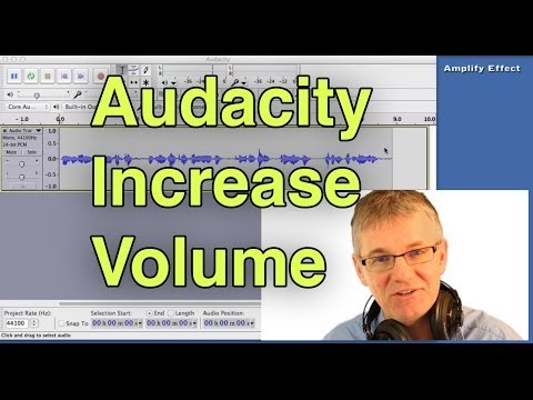 Audacity Increase Volume Tutorial - How to Increase Volume in Audacity - Edit