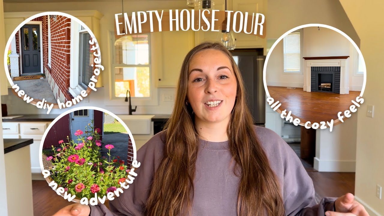 Cozy Empty House Tour 🏡