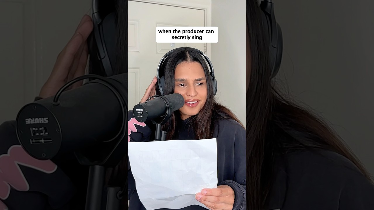 When Producers Sing Secretly 🎵