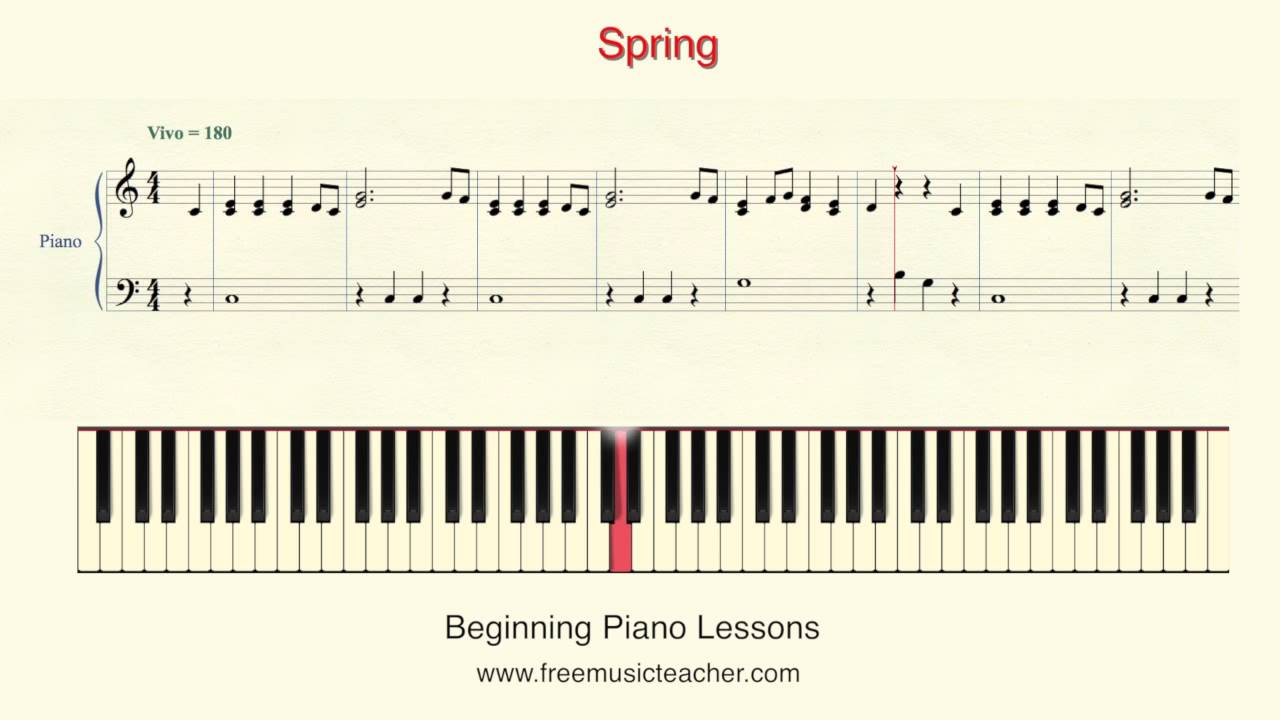 31 Spring Sheet Music & Info 🌸