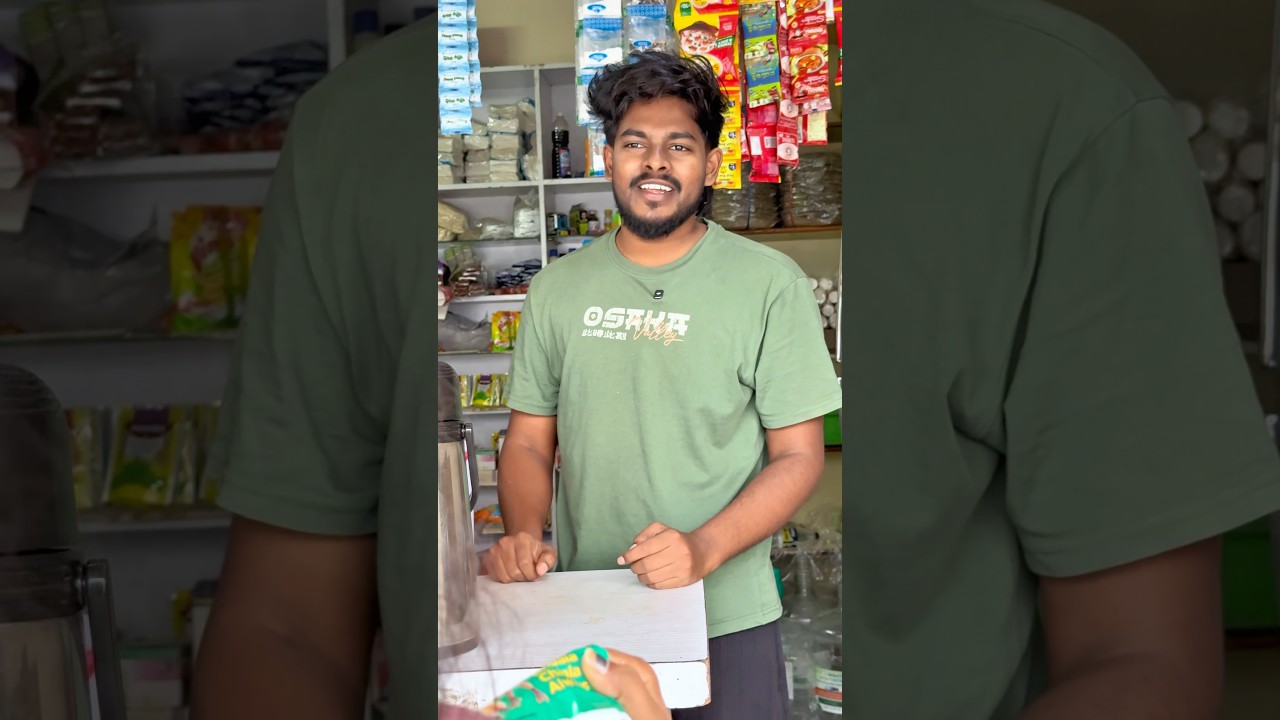 Na shop lo andamaina ammailaki discount istunna 😂 || Santhosh || santhoshrox || santosh || labbe