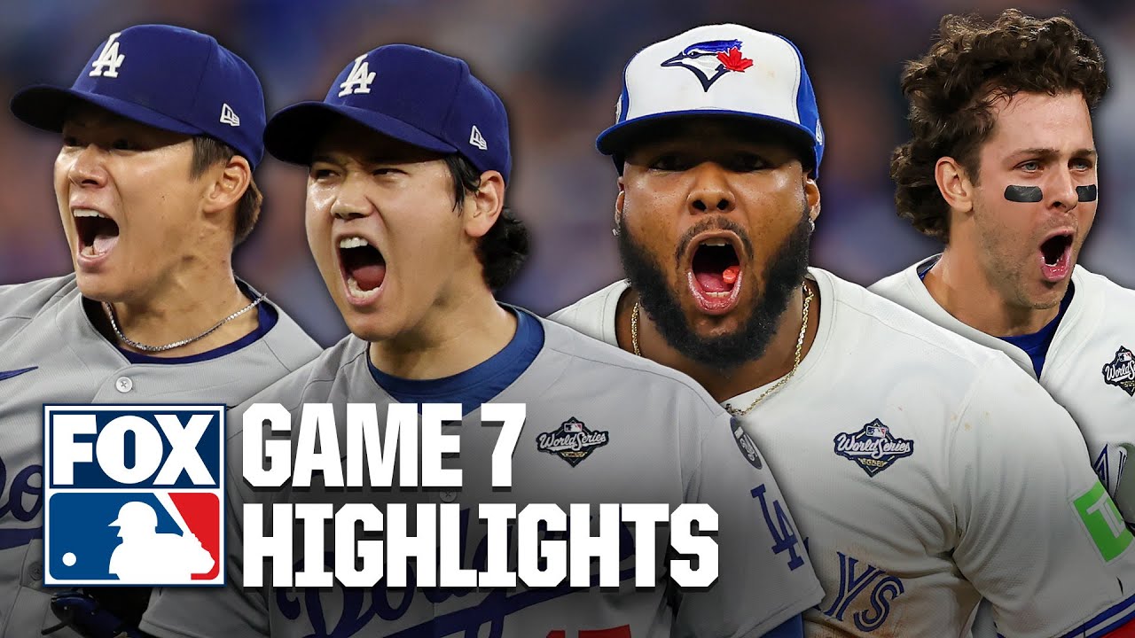 Epic Game 7 Highlights: Dodgers vs. Blue Jays – World Series Showdown ⚾