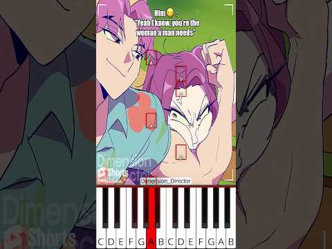 I DON'T NEED A MAN💅 - MIRA KPop Demon Hunters (@dimensiondirector) - Octave Piano Tutorial