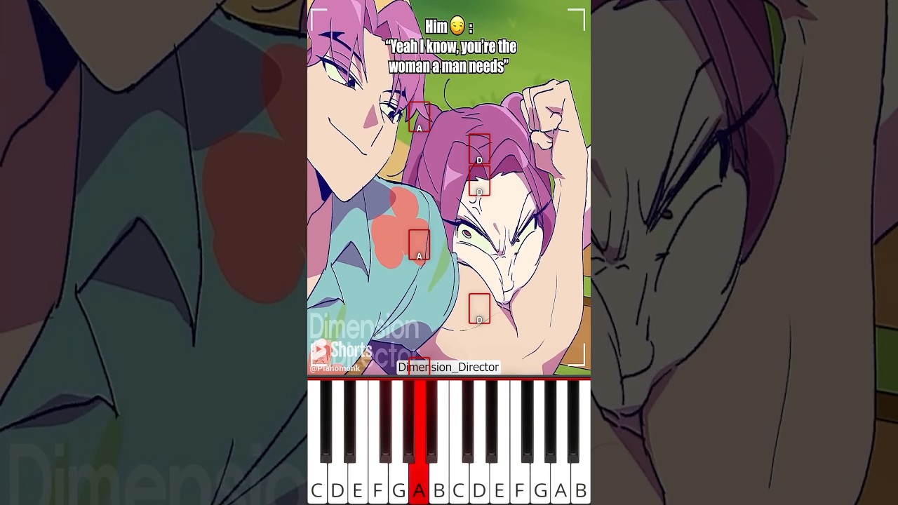 I DON'T NEED A MAN💅 - MIRA KPop Demon Hunters Octave Piano Tutorial