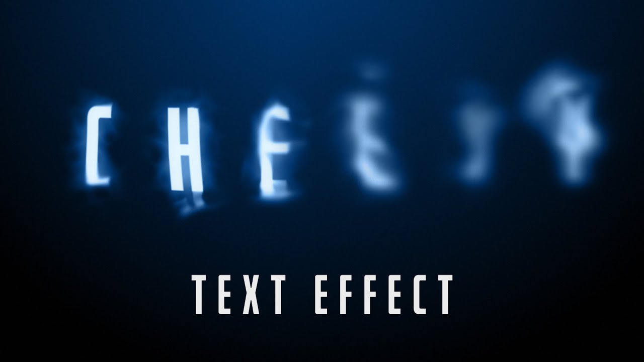 Ghostly Text Reveal Effect in After Effects π»