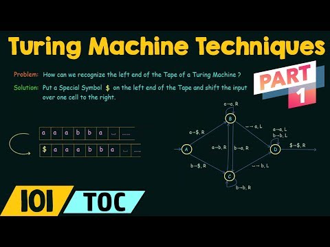 Turing Machine Programming Techniques (Part 1)
