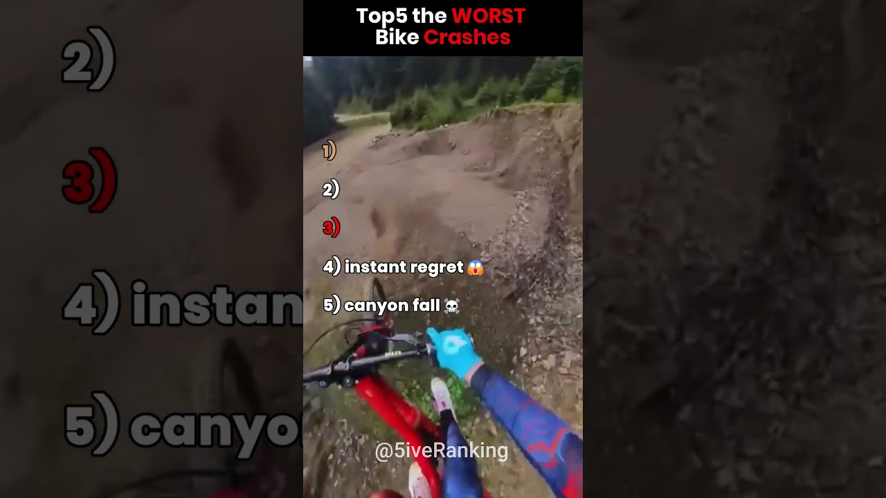 Top5 Top 5 Worst Bike Crashes Ever 🚴‍♂️ | Epic Fails & Biking Disasters