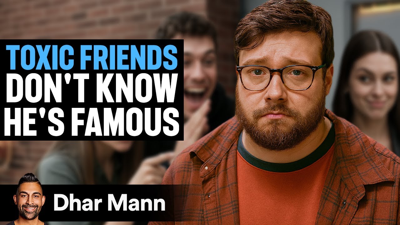 Toxic Friends Uncover Secret Fame | Dhar Mann Studios 🎭