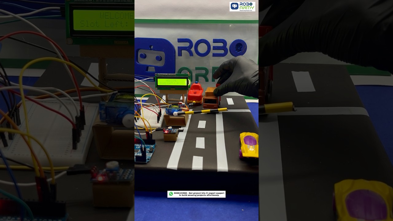 Arduino-Based Automated Parking System 🚗