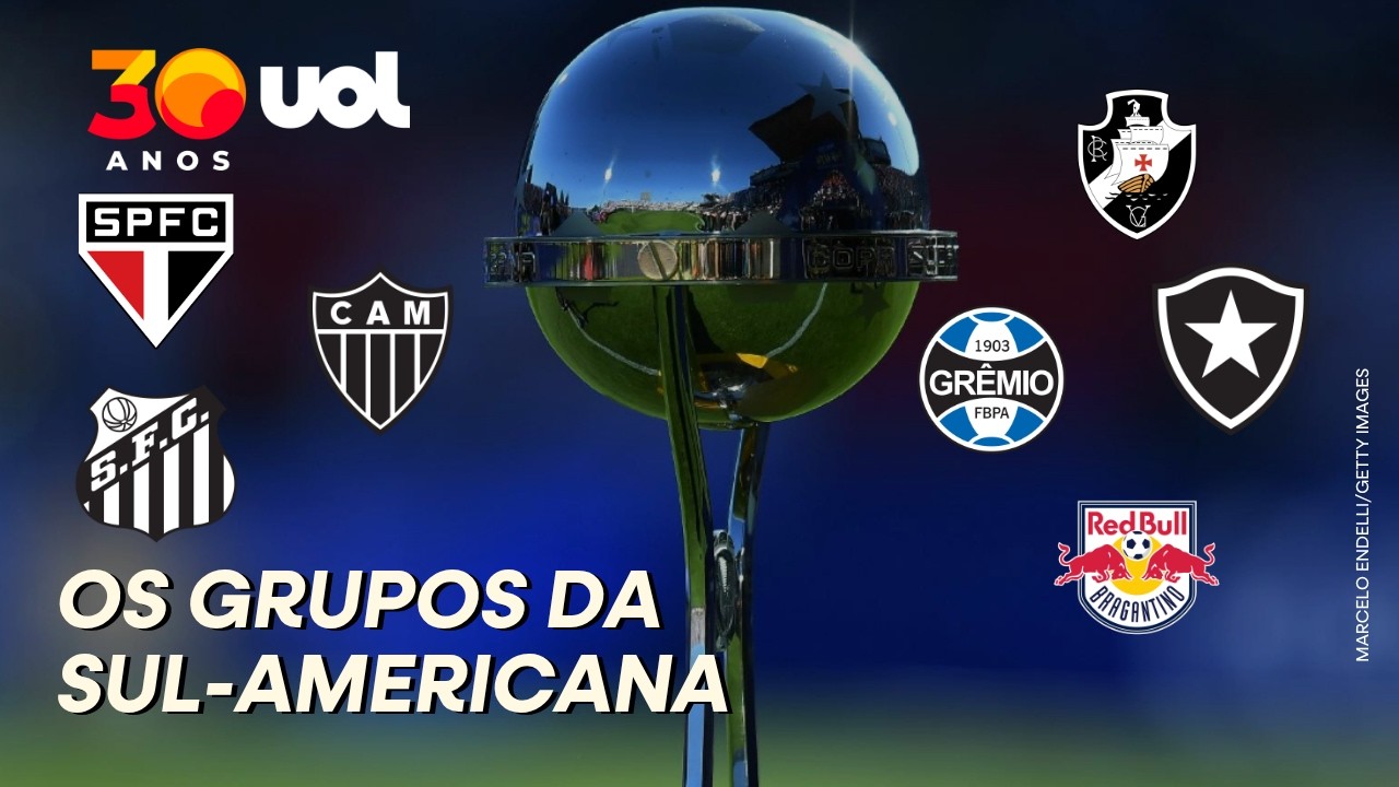 COPA SUL-AMERICANA: VEJA COMO FICARAM OS GRUPOS DO TORNEIO!