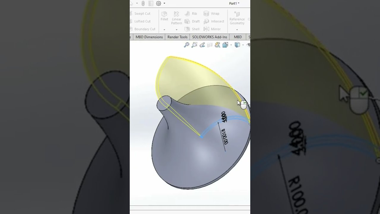 Impeller Design in SolidWorks | 3D Modeling Tutorial ⚙️