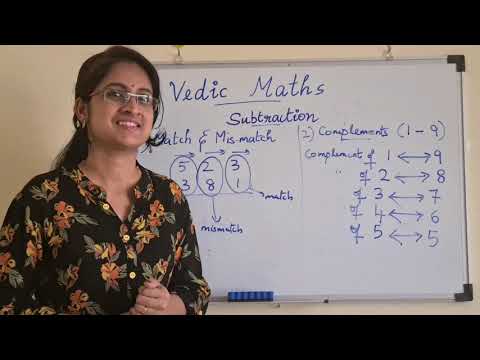 Vedic Maths for Beginners || Tutorial 9 || Basics of Subtraction