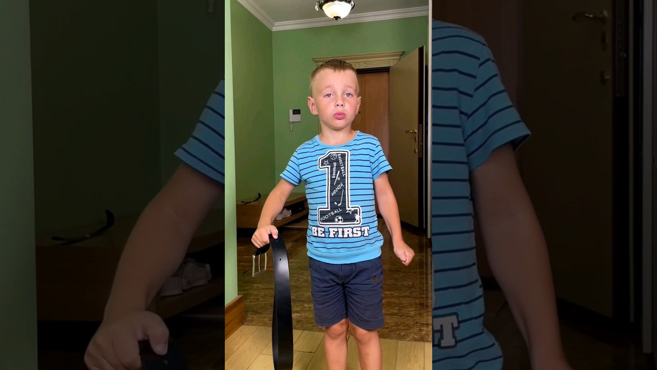 Son Follows Dad's Example 🤷‍♂️