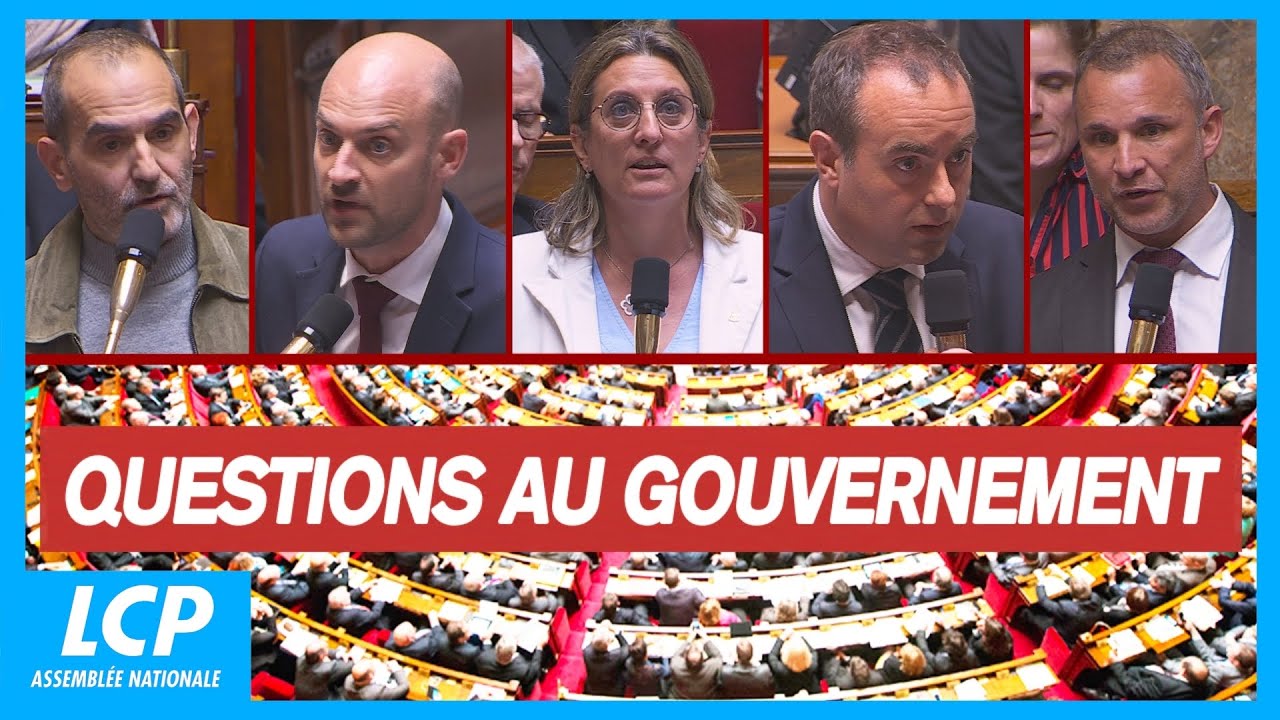 Questions au Gouvernement du 24/03/2026 📅