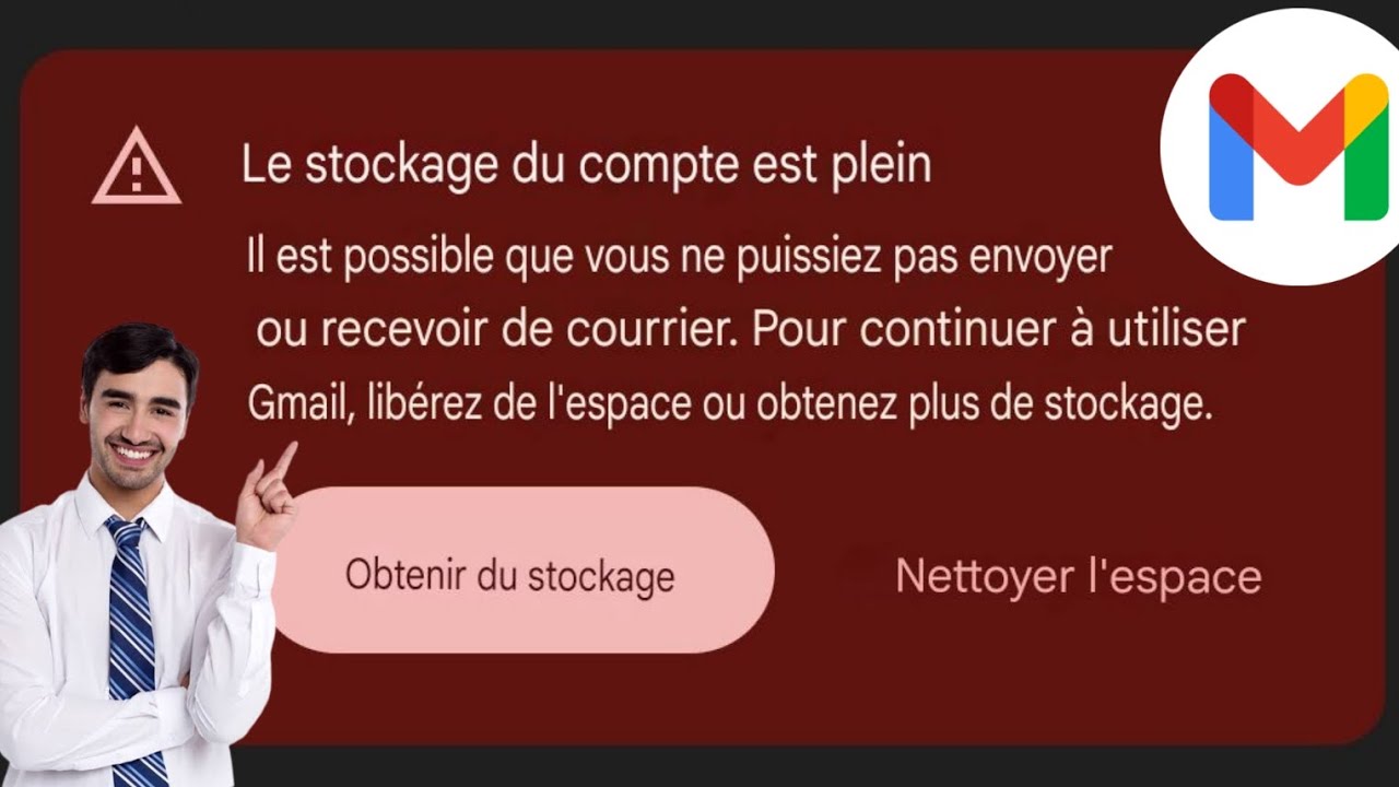 Comment résoudre le problème de stockage de compte Gmail qui est plein et vous ne pourrez peut-être