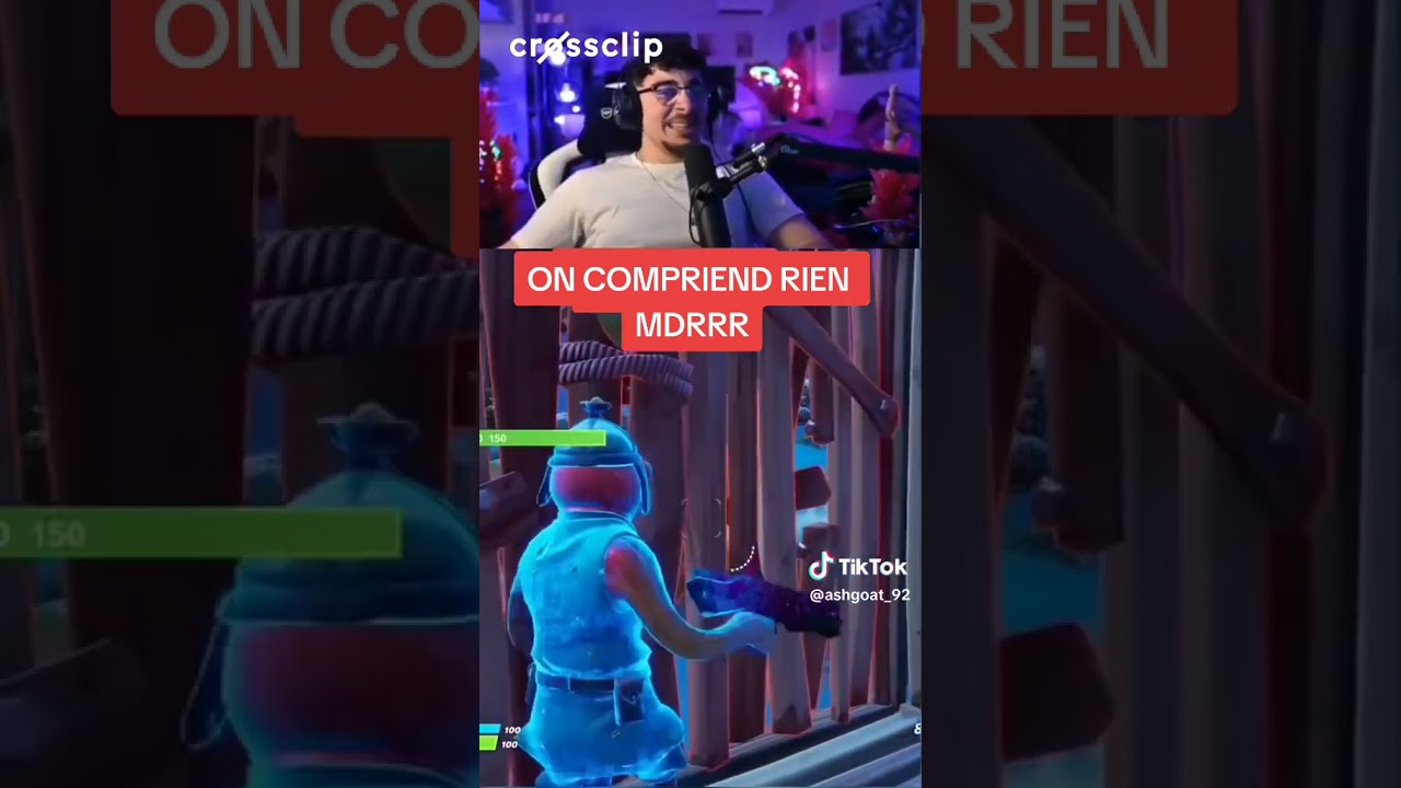 Amaru et Balti parlent de Fortnite en live 🎮