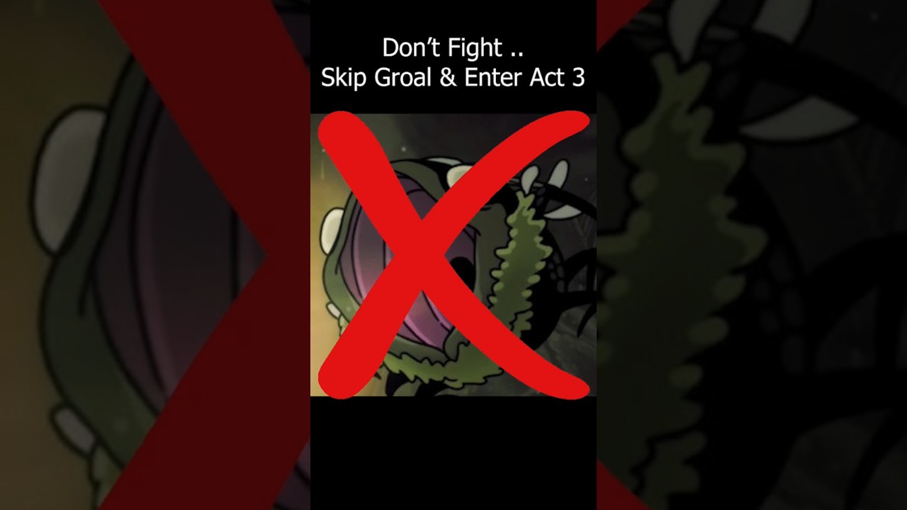 Skipping Groal Boss? Direct to Act 3 🚪 | Silksong