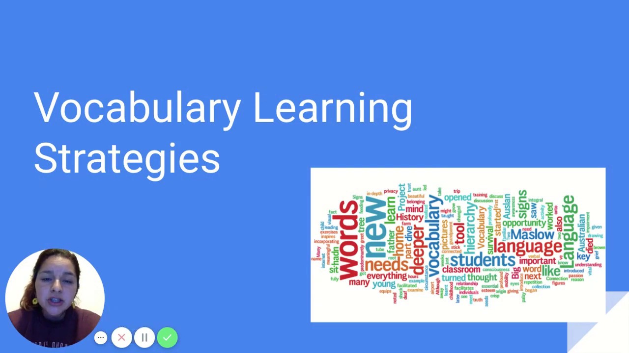 Effective Strategies for Vocabulary Learning π