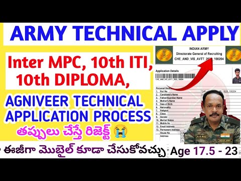 Army Rally 2026 AGNIVEER Tech Application Guide ✅