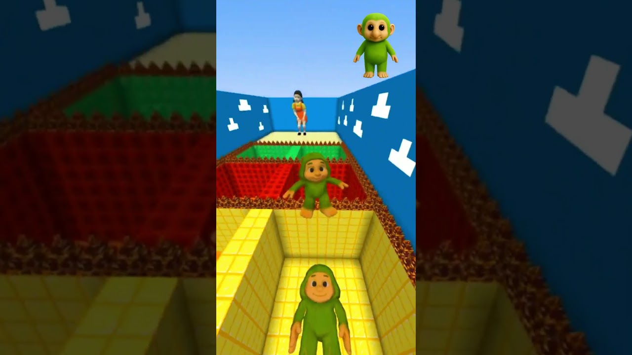 Italian Brainrot vs Squid Game Sky Jump Part 94 🌋