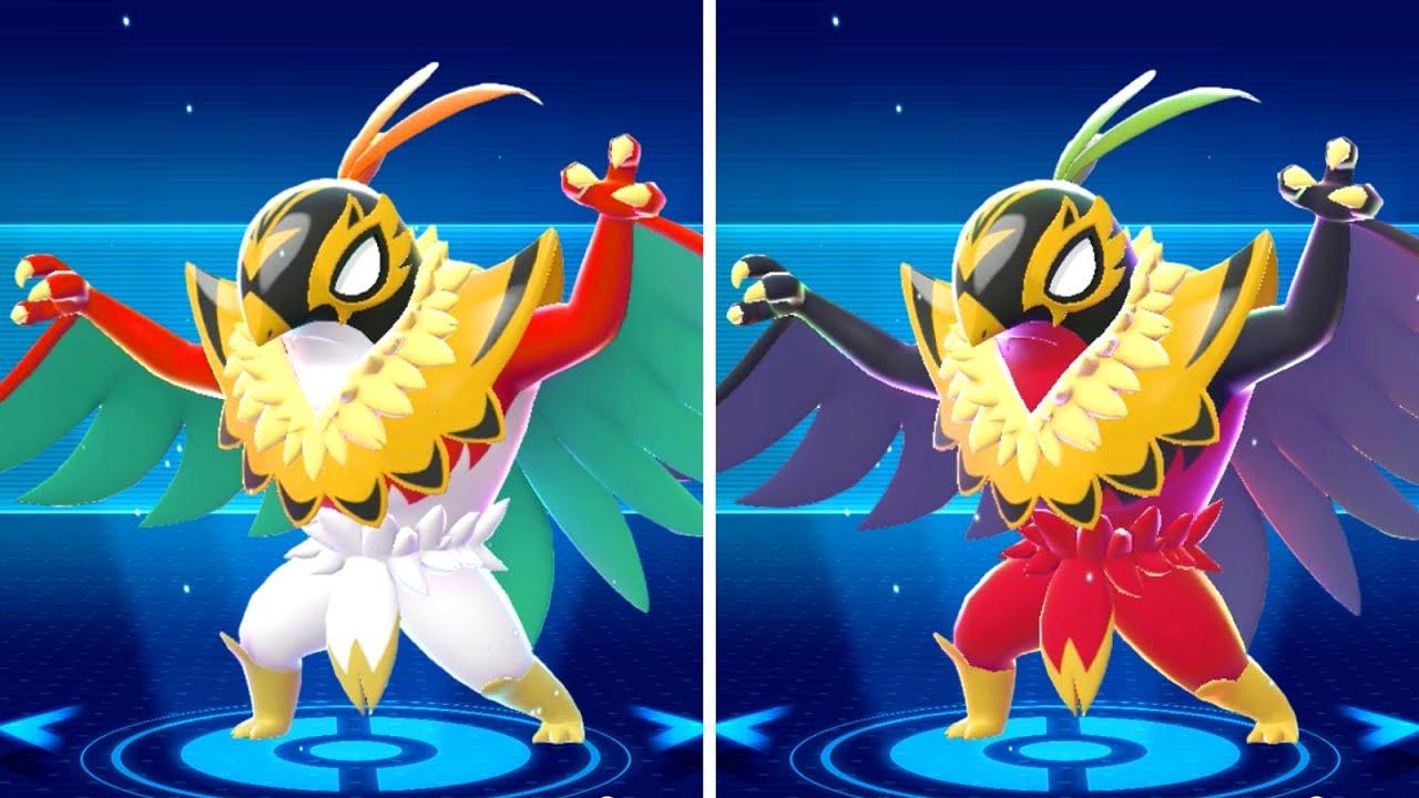 Pokémon Legends: Z-A Shiny Mega Evolutions Comparison ✨