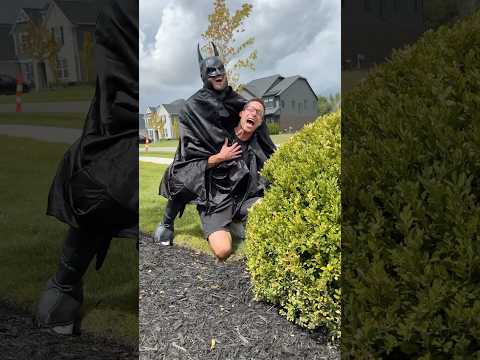 BATMAN BEAT UP MY DAD #shorts