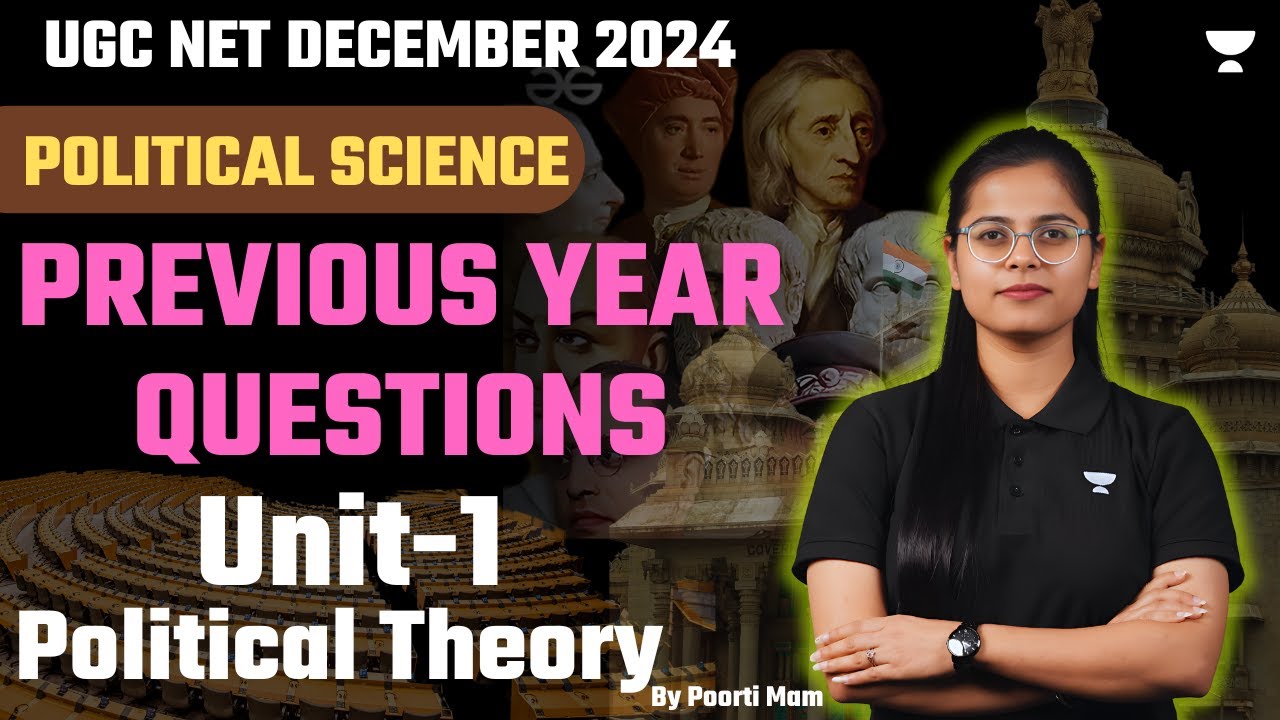 UGC NET Political Science Unit-I Past Questions | Dec 2024