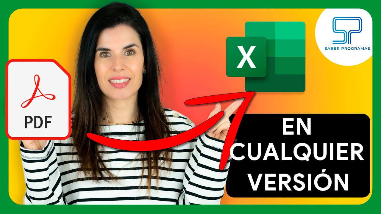 Convierte PDF a Excel en 2 Clics 📊
