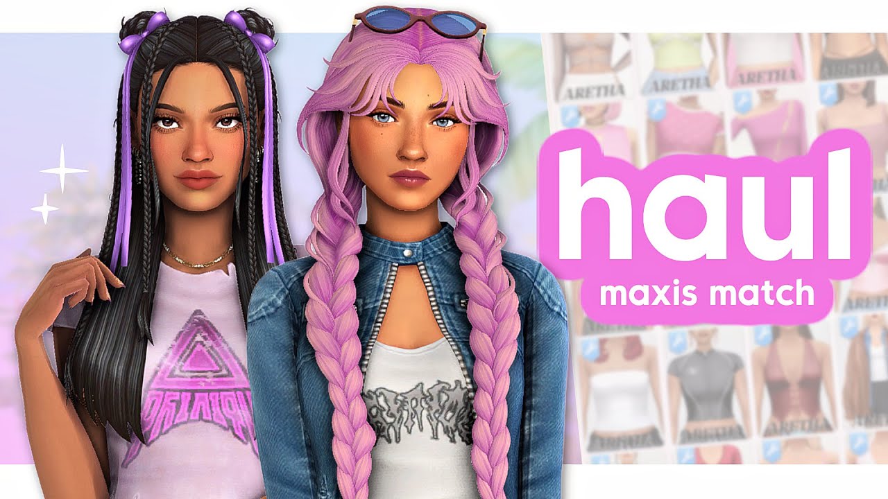 Ultimate Sims 4 Maxis Match CC Haul ๐จ | Top Custom Content Finds