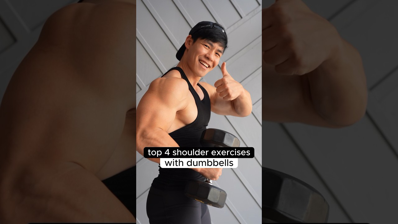 Top 4 Dumbbell Shoulder Exercises for 3D Delts
