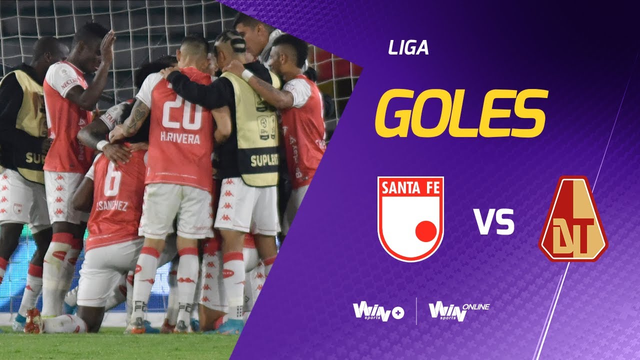 Santa Fe Beats Tolima 2-1 | Liga BetPlay 2022
