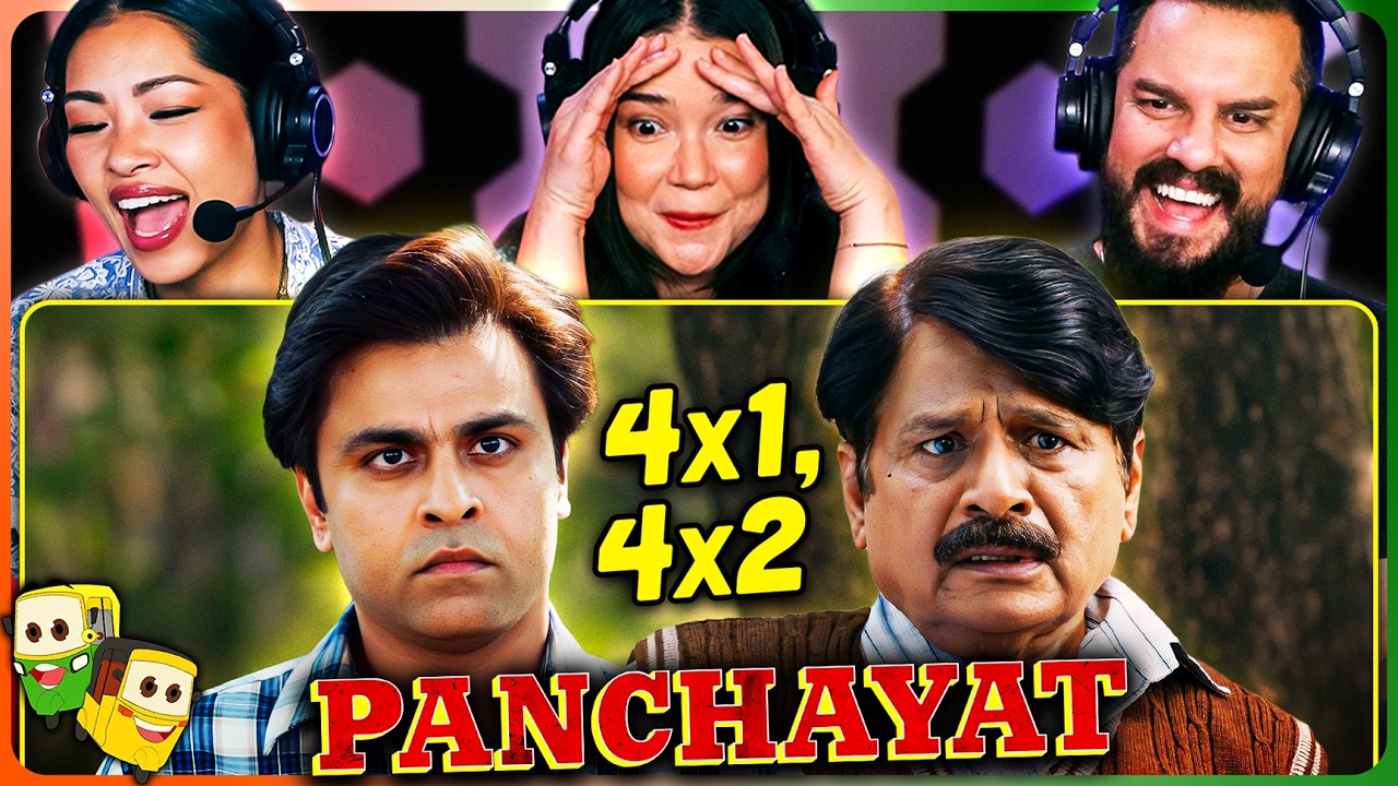 Panchayat 4x1 & 4x2 Reaction | Jitendra Kumar & Cast