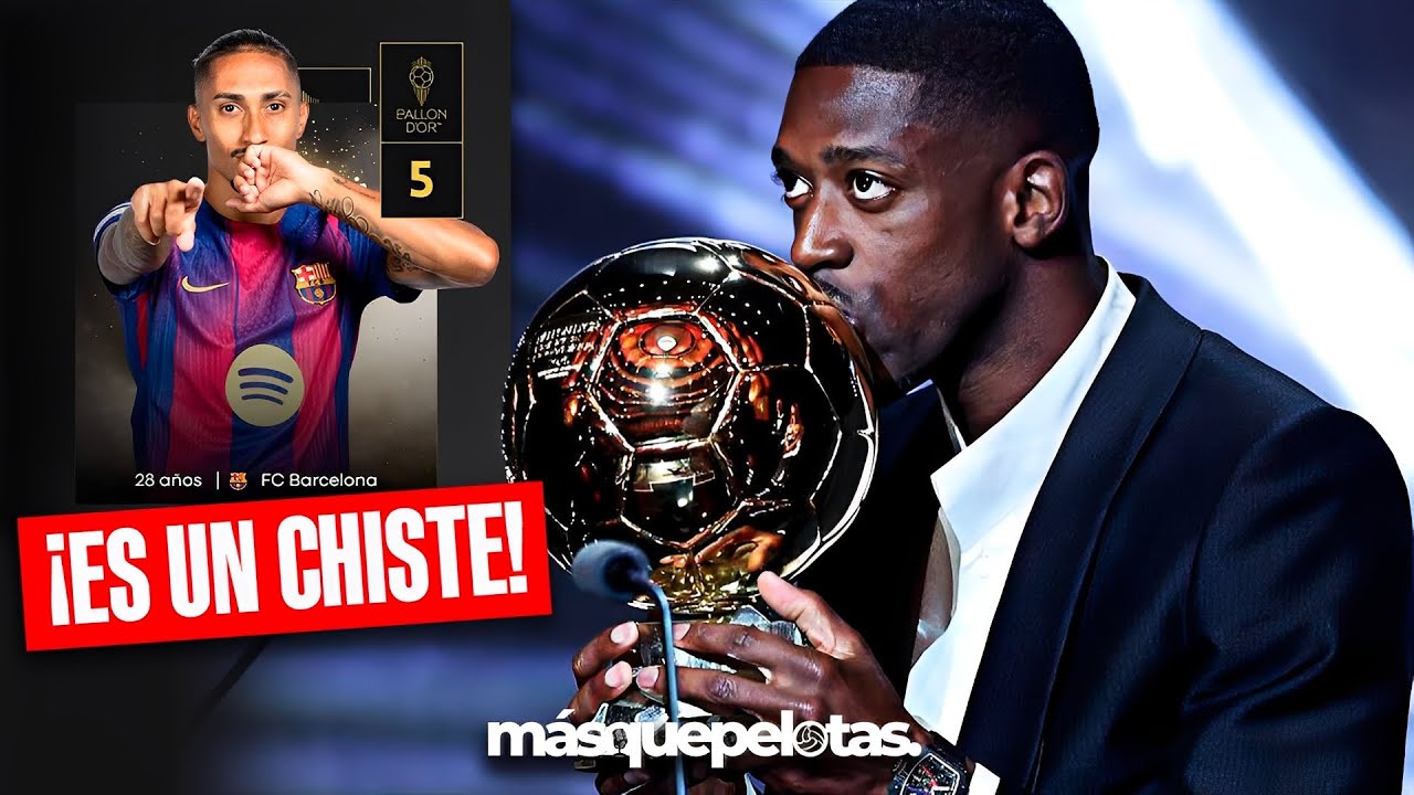 ¡Escándalo! Dembélé gana el Balón de Oro en una decisión polémica que sorprende a todos ⚽