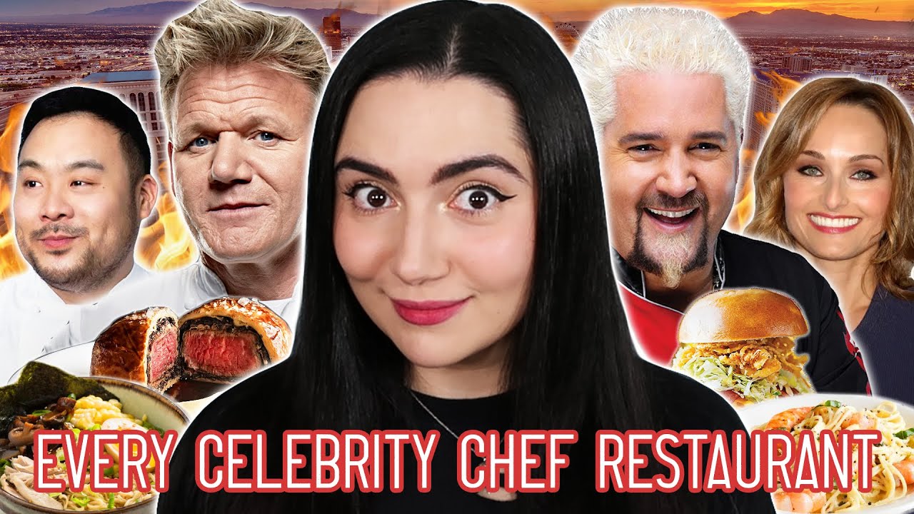 Dining at Every Celebrity Chef's Vegas Restaurant 🍽️