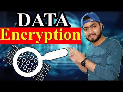 What is DATA Encryption explained in simple way Hindi / Urdu