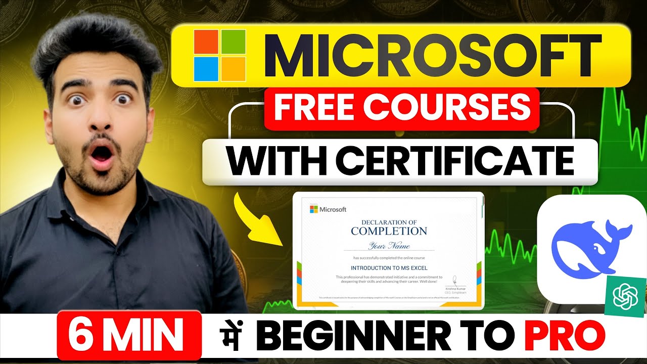 Free Microsoft Certification Courses 2025 ๐