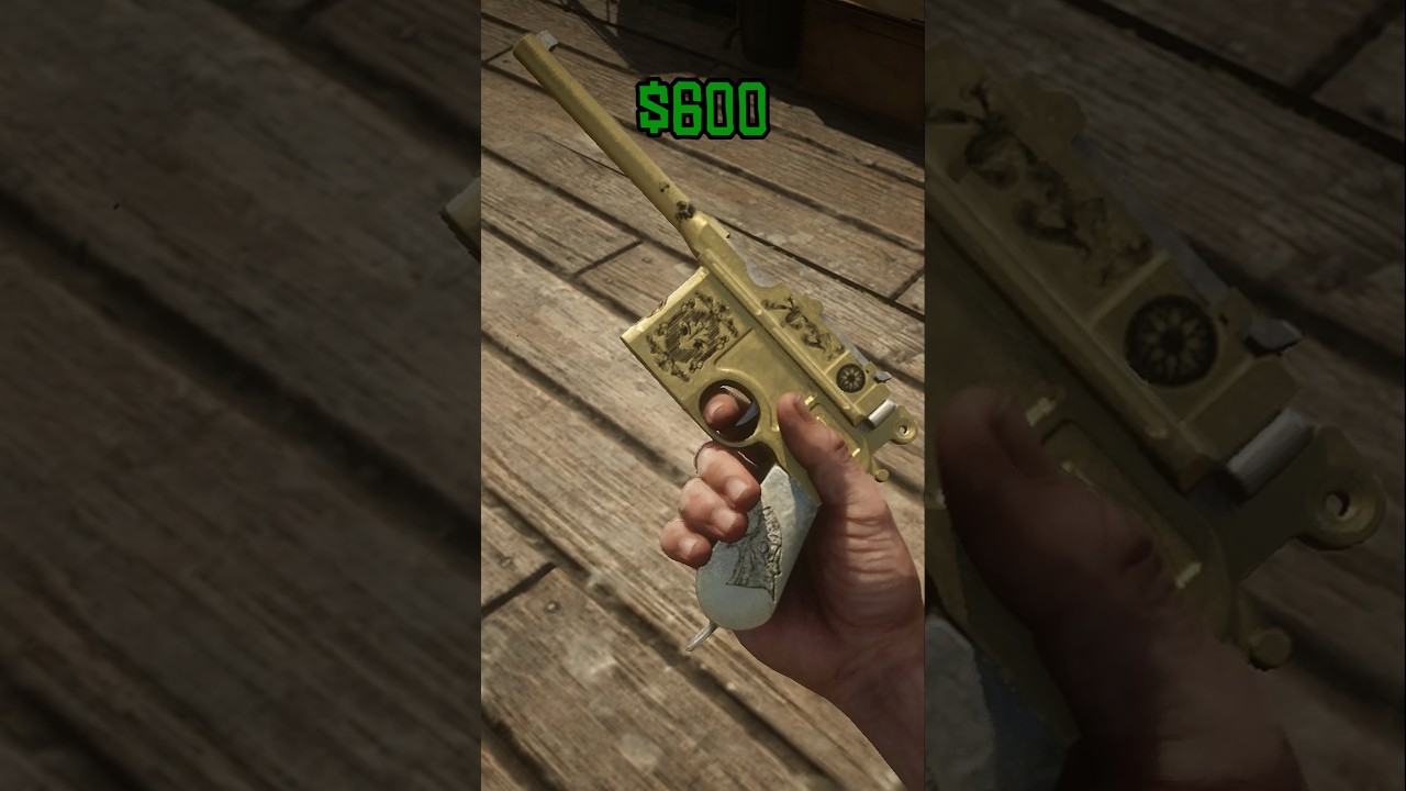 TOP 4 Top 4 Must-Have Pistols in Red Dead Redemption 2 π«