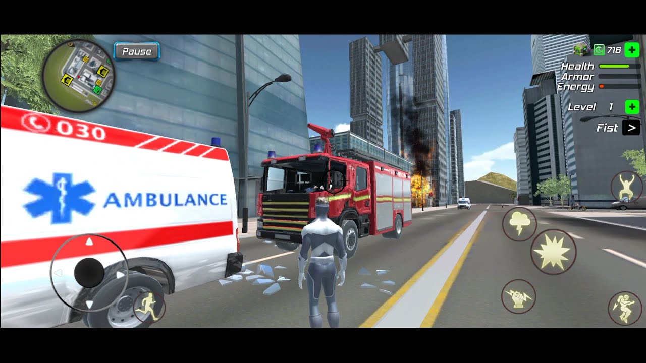 Hurricane Superhero Tornado: Action Android Game