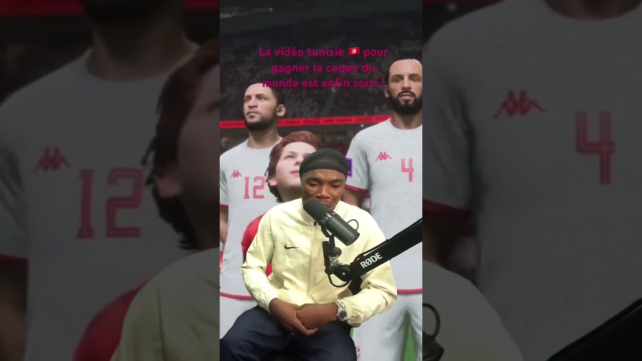 Tunisie 🇹🇳 Coupe du Monde : Vidéo et Objectif Gagner