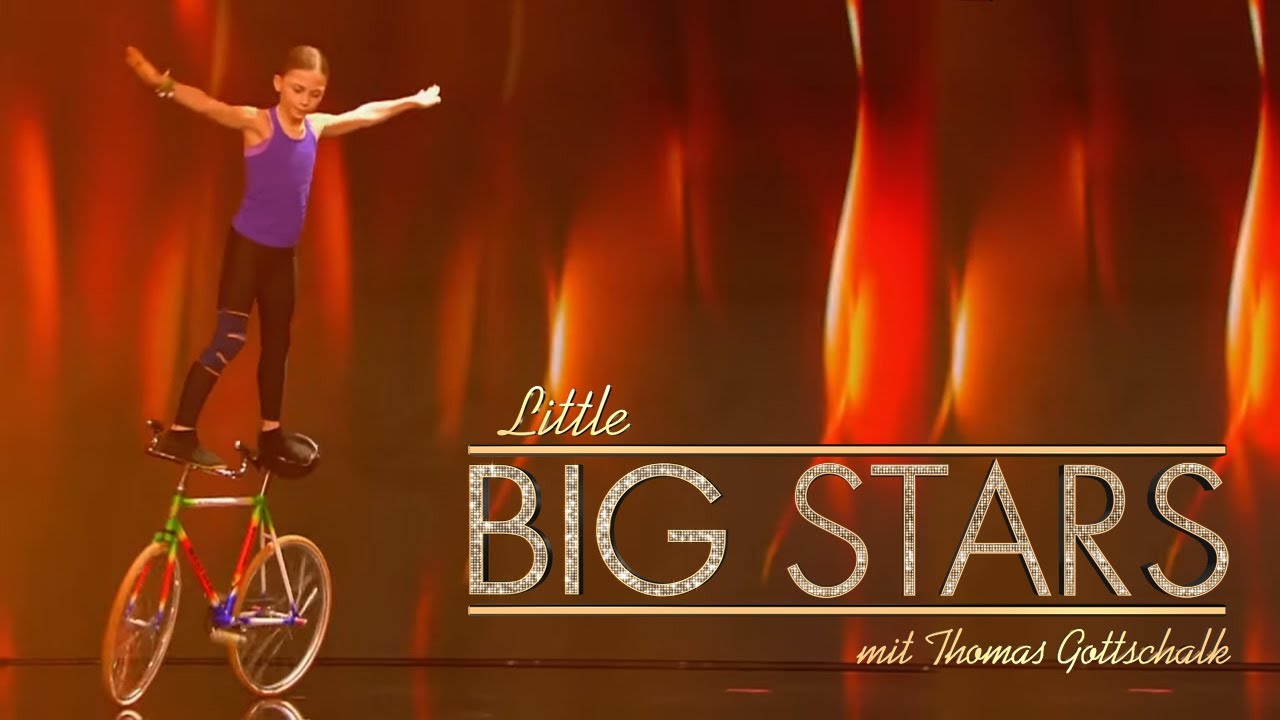 Waghalsige Kunstrad-Akrobatik mit Ceyda | Little Big Stars