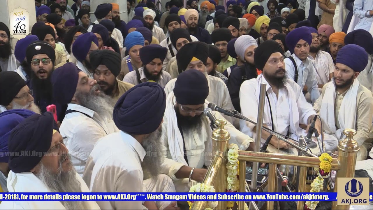 038 AK Bhai Anantvir Singh Jee in Amritsar, April 2018