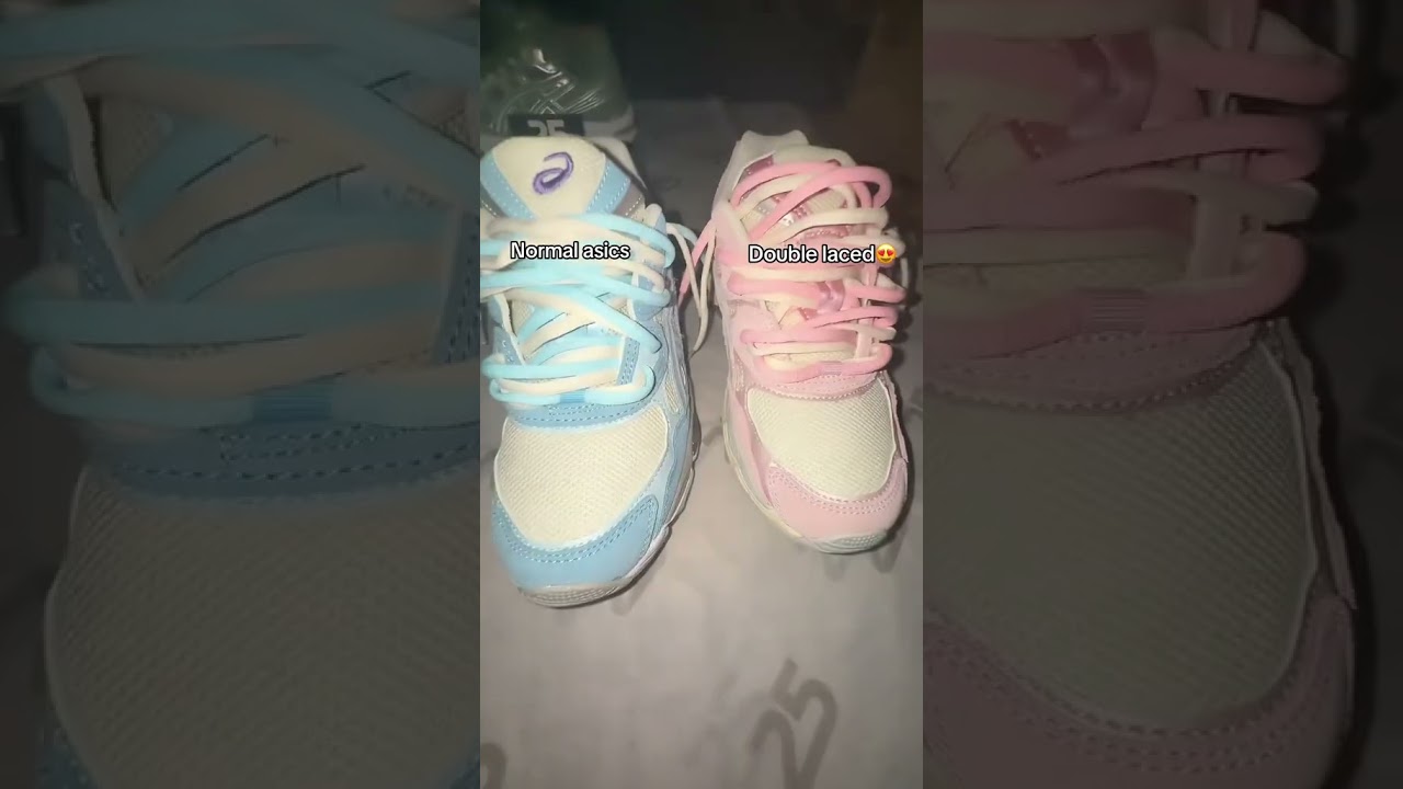 Les Double Lacets avec Asics NYC 👟