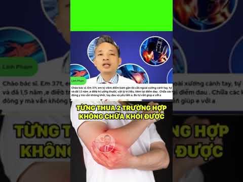 Chữa Viêm Điểm Bám Gân Lồi Cầu Xương Cánh Tay 🩺