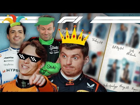 F1 Drivers Vote For The Best Bromance, Best Hair & More! | The 2025 F1 Yearbook